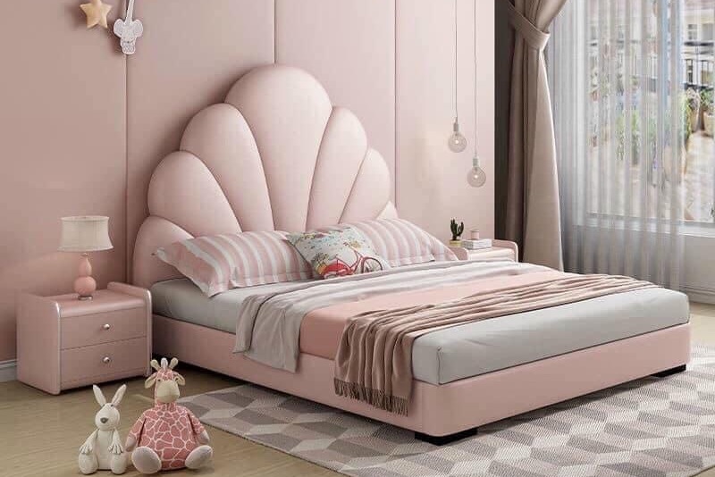 Giường bọc nệm trẻ em BF003