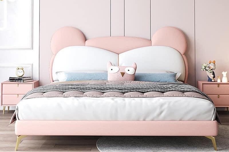 Giường bọc nệm trẻ em BM005