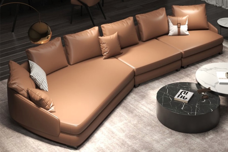 Ghế sofa góc Da CN cao cấp S708018